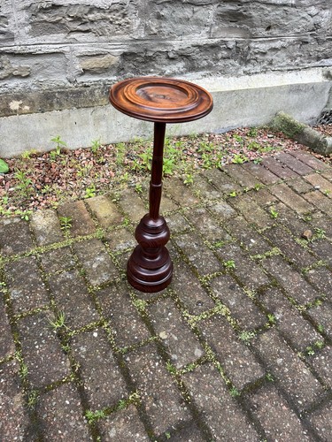 Vintage rosewood plant stand - rosewood,