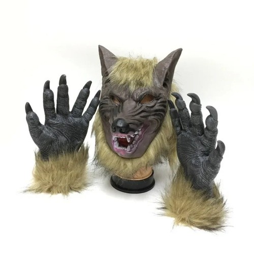 Scary werewolf mask - scary,