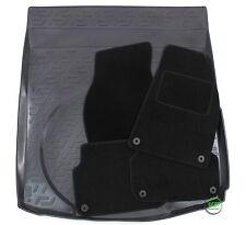 Combo Set Car Mats + Boot Liner For Audi A6 C6 Saloon 2004-2011