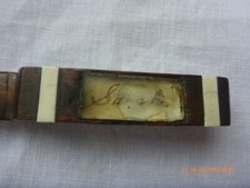  Rare Antique Wooden Named