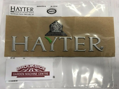 New hayter mower front nose - hayter,
