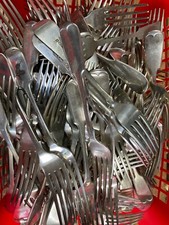 6 DINNER FORKS  8” SILVER