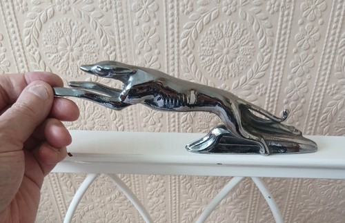 Leaping greyhound chrome - leaping,