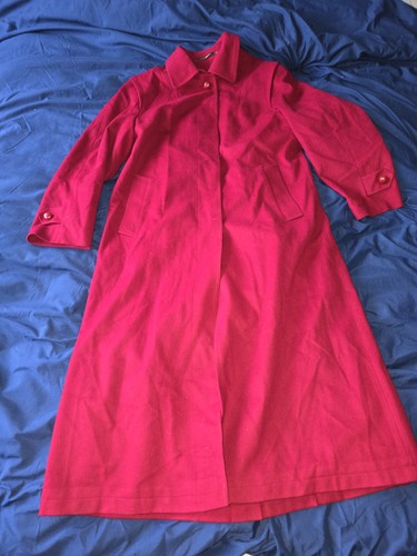 Vintage sanderson red loden - red,