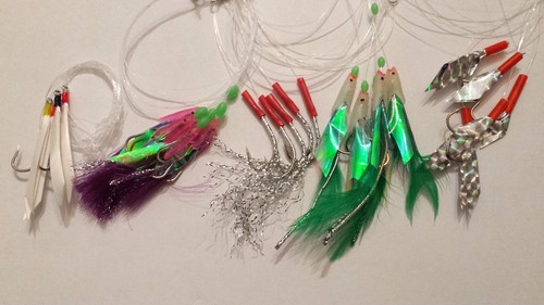 Pack mackerel feathers - mackerel,