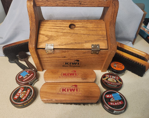 Vintage kiwi shoe shine - vintage,