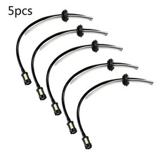 Fuel Line Hose Pipe Filter Gas Oil Tube Pipe for Strimmer Trimmer Lawnmower Kit