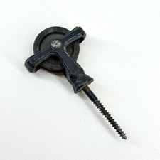 VINTAGE CAST IRON PULLEY WHEEL