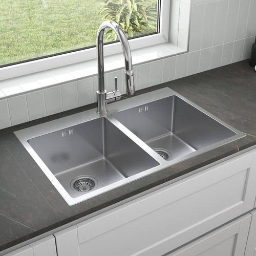 Double bowl kitchen sink - 2,