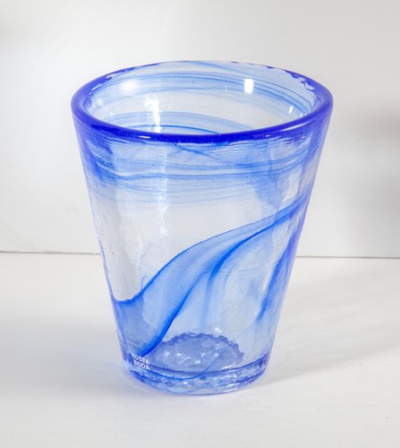 Kosta boda blue swirl - blue,