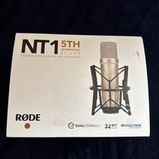 Rode NT1 5th Generation Studio Condenser Microphone - Silver