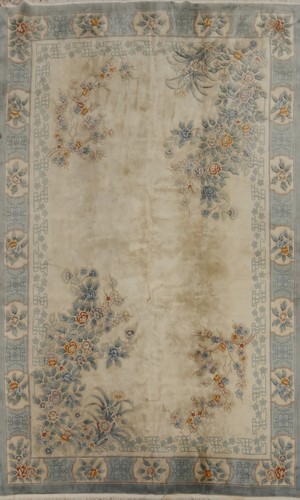 Vintage beige art deco chinese - vintage,