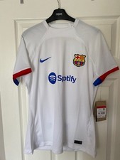 Women's Barcelona Football Shirt Size (14 L) Slim Fit BNWT RRP£83.99 Please Read