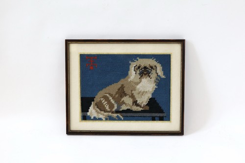 Vintage tapestry completed - vintage,