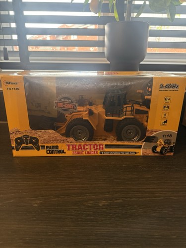 Remote control tractor - control,