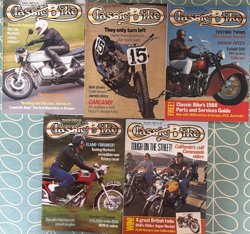 Classic bike magazine - 5x,