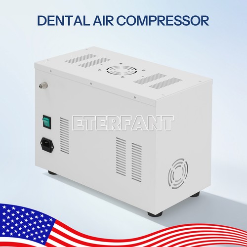 Dental air compressor - air, oil-free
