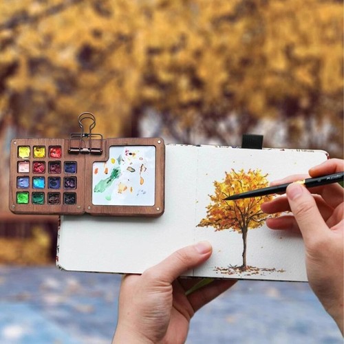 Watercolour paint box set - watercolour,