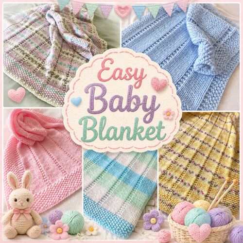 Knitting pattern easy baby - knitting, ~