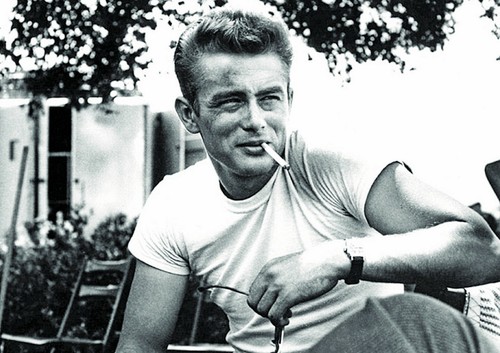 James dean cool smoke - dean,