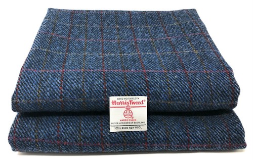 Harris tweed blue - harris, with