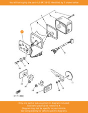 YAMAHA Damper, 4L0-84753-00
