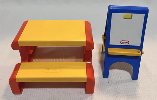 Vintage little tikes dollhouse - little,