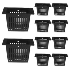 10pcs nursery planter pot plastic nursery pot Plastic Garden Basket Plastic