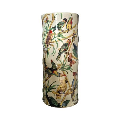 Ceramic umbrella stand bamboo - umbrella,