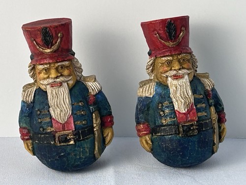 Vtg carved ceramic soldier - 2,
