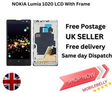 For Nokia Lumia 1020 Black LCD