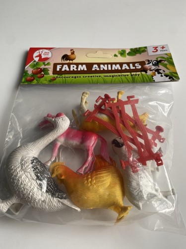 Farm animals toy set - farm,