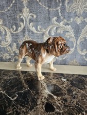 Royal Doulton Ceramic Bulldog Figurine HN1042 Very Rare Dog Ornament Collectable
