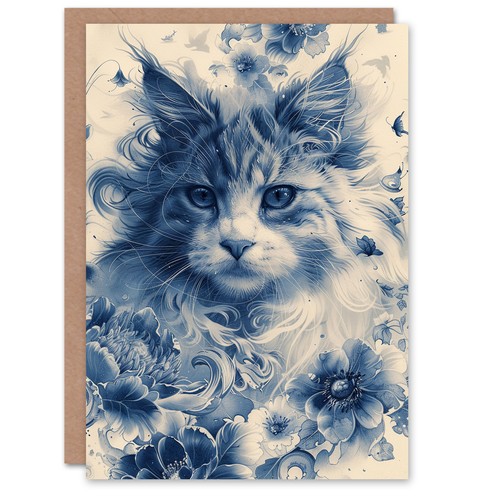 Birthday card cat lover maine - lover,
