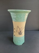 Oriental Planter Vase Vintage