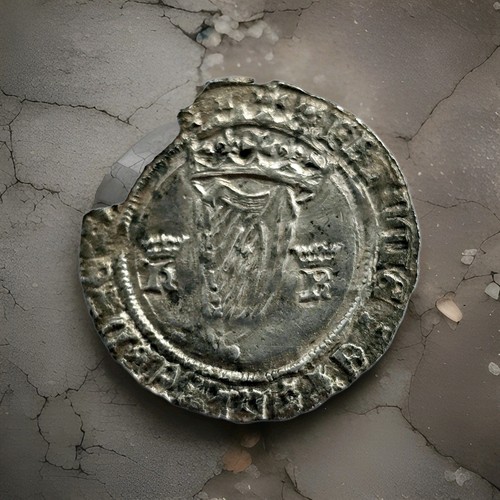 Henry viii silver hammered - viii,