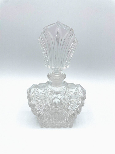 Vintage large art deco - art, clear