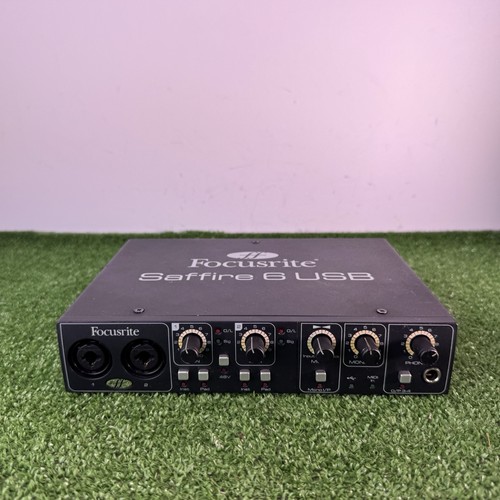 Focusrite saffire usb - focusrite, 6