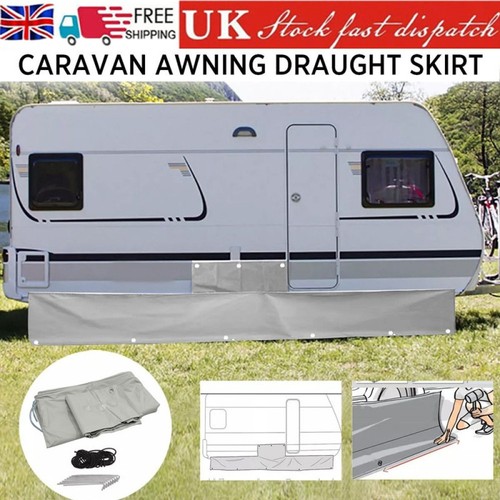 Caravan awning draught skirt - caravan,