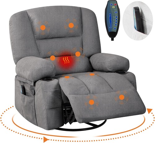 Massage rocking recliner chair - massage,