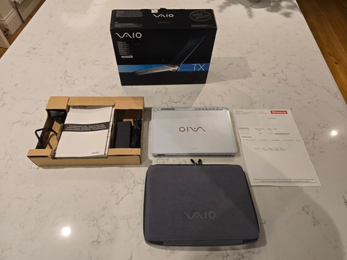 Sony vaio vgn - vaio, vgn-tx1hp/w