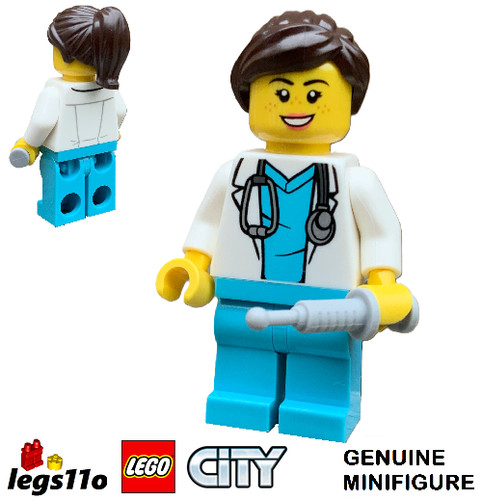 Lego city female doctor - lego,