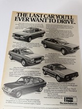 Original Vintage 1978 Lancia