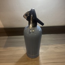 Vintage BOC Blue Soda Syphon