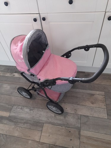 Baby dolls silver cross pram - silver,