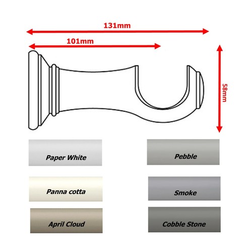 Wood curtain pole - curtain,