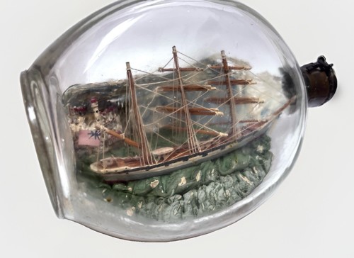 Vintage ship bottle - a, haig