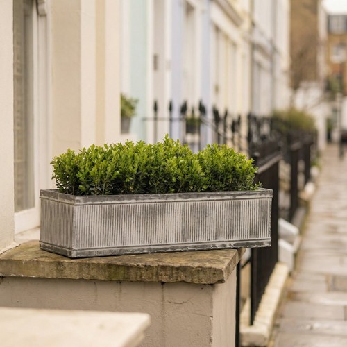 Ribbed vintage aged galvanised - ribbed,