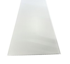 Plain white matt - matt, 8mm
