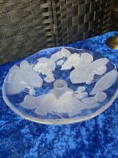 Soga Japan Glass Cake Stand Fruit Bowl 8 x 4"